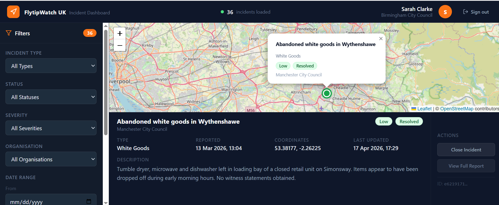 Tippov multi-tenant civic incident reporting and case management platform